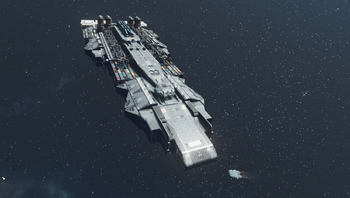 Ecliptic Battleship Camulus | Starfield Wiki | Fandom