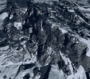 A site of battle between Mechs on Titania during the Colony War.