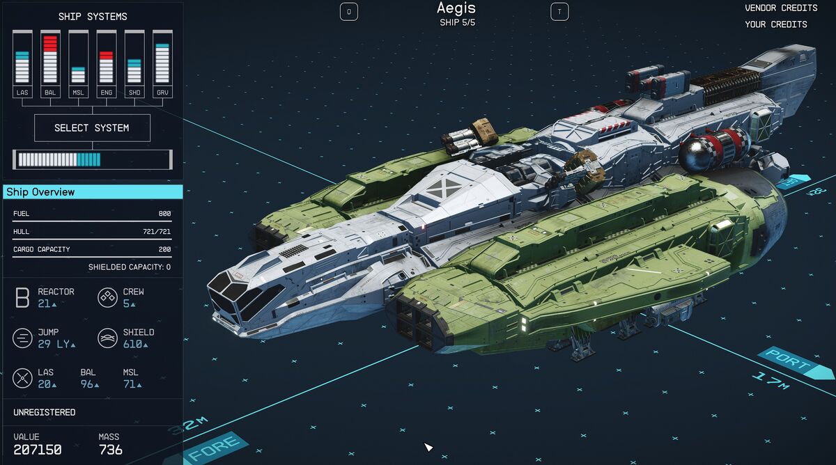 Aegis (ship) | Starfield Wiki | Fandom