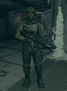 Hadrian Sanon inside Londinion during "Hostile Intelligence".