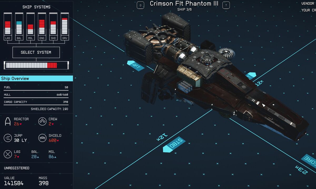 Crimson Fleet Phantom III | Starfield Wiki | Fandom