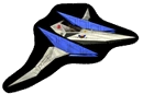 Brawl Sticker Arwing (Star Fox 64)