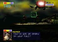 Bandits swarming in groups of three near the tankers.