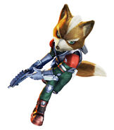 Fox McCloud, Star Fox Team's leader.