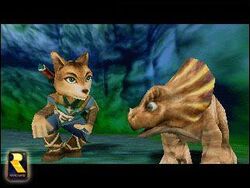 TodoNintendoS on X: DAILY NINTENDO FACT #162 Star Fox Adventures (GC) was originally called Dinosaur Planet and wasn't planned to be a Star Fox game. The main character was Krystal, who would