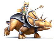 Brawl Sticker Fox (Star Fox Adventures)