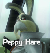 Peppy Hare in Star Fox Assault.