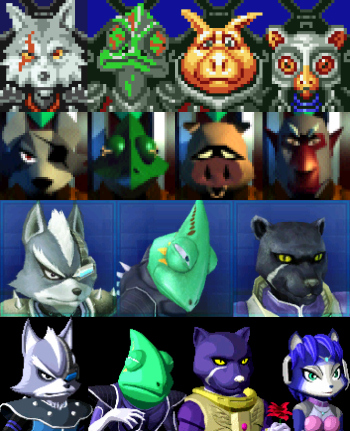 Star Fox Command/Gallery, Arwingpedia