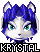 Krystal's normal mugshot from Star Fox Command.