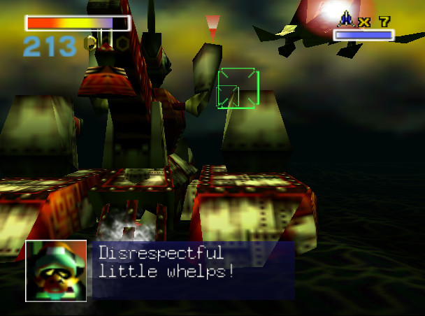 Star Fox 64, Arwingpedia