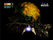 SF64 Area6 Harlock Missiles.png (209 KB) The first trio of Harlocks attempt to hold Fox back with their missiles.