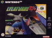 Boxart europeo de la caja de Star Fox 64