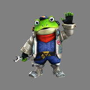 Star Fox Zero artwork of Slippy.