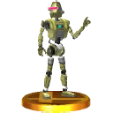 ROB's trophy in Super Smash Bros. for Nintendo 3DS & Wii U.