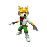 Fox McCloud, rendered in 3D from his original 64 pose.