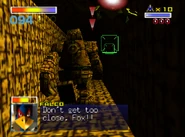 Golemech's full undamaged body.