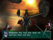 Star Wolf in their ships in Star Fox: Assault.