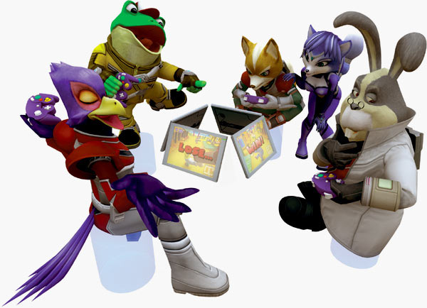 starfox 64 characters