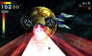 Gorgon's laser in Star Fox 64 3D.