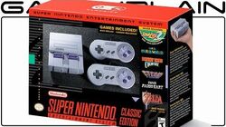 Super nes with built in games on sale