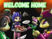 The four ladies prepare their welcome home for Star Fox.