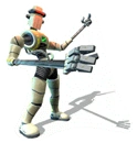 Brawl Sticker ROB (Star Fox Adventures)