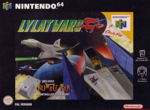 Star Fox 64/ Lylat Wars Replacement Box With Inner Tray 