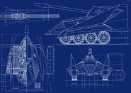 Lylat Wars era Landmaster Blueprints.