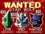 Leon's bounty on his head, along with the rest of Star Wolf.