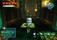 Fox uses Fuel Barrels to deal with the King RedEye.