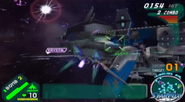 (Star Fox: Assault) Solar is visible from The Orbital Gate.