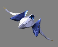 The Arwing in Star Fox Zero. Note how it resembles previous game's poses.