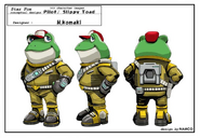 Concept art of Slippy.