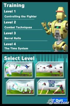 Star Fox Command, Fox McCloud's Nintendo DS Test Flight