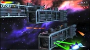 Dorisby battleships as seen in Star Fox 64 3D.