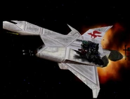 Great Fox's wing gets blown off.