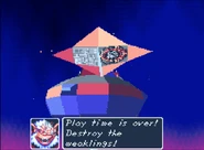 Andross sends the Tektron on its way from Astropolis