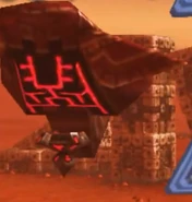 Bomber deploying a Land Mine (Star Fox 64 3D)