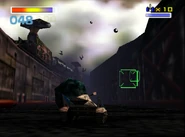 Bandits back up a Cannon Car on Macbeth.