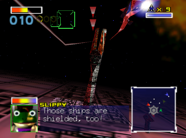 Star Fox 64, Arwingpedia