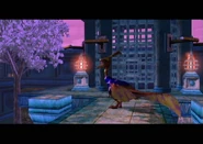 The Queen CloudRunner after Fox saves her for a second time.