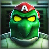 The Attack Carrier captain as he appears in Star Fox 64 3D.