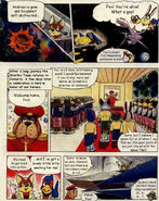 The surviving Cornerian Army in the Lylat Wars Comic.