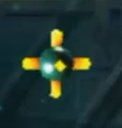 A Space Mine, as seen in Star Fox 64 3D.