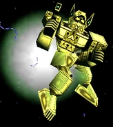 Yellow Shogun Warrior.