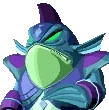 Zazan's sprite from Star Fox Command.