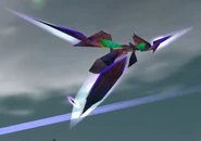 A Messer flying above the skies of Katina.