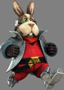 Peppy Hare - Star Fox Zero Official Artwork 2