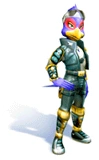 Brawl Sticker Falco (Star Fox Adventures)