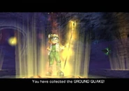 Fox gaining the ground quake.